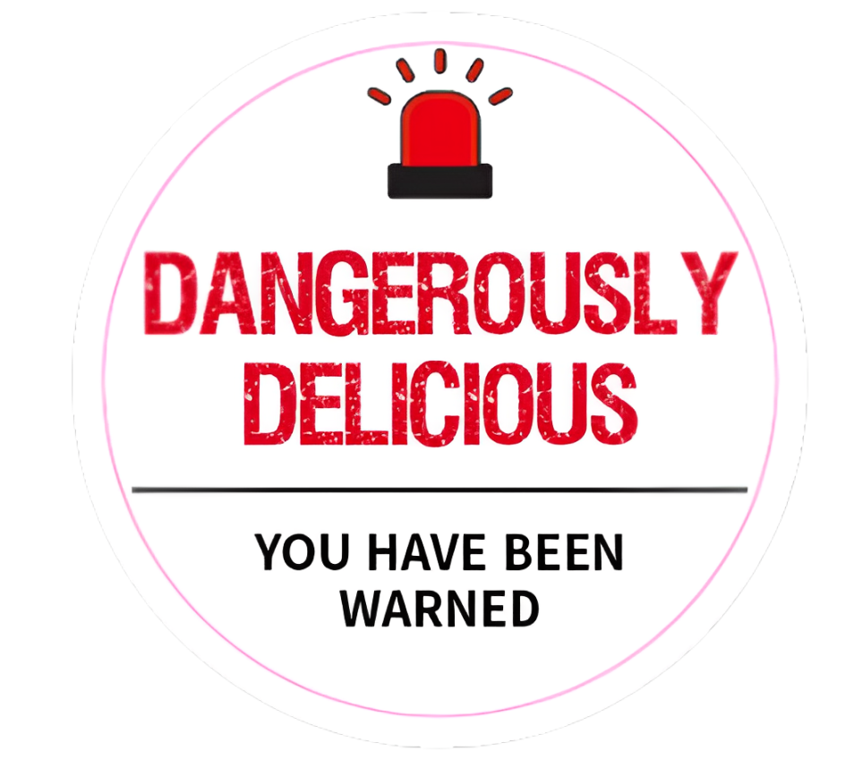 10. Dangerously Delicious Delivery Stickers 250pcs