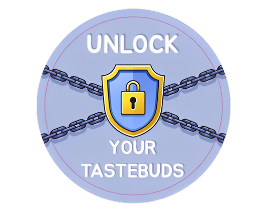 20. Unlock Your Tastebuds Delivery Stickers 250pcs